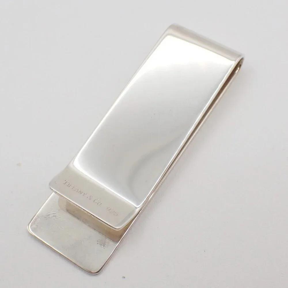 TIFFANY & CO. 1837 Sterling Silver Money Clip Ag 925 05EG280